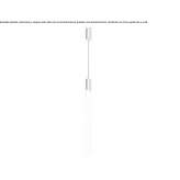 Aluminum hanging lamp Cajnice