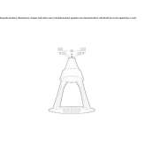 Aluminiowa lampa wisząca zewnętrzna LED na kablu Goemec