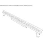 Aluminum external linear profile Krzywcza