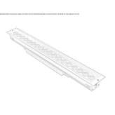 Floor aluminum linear external profile Krzywcza