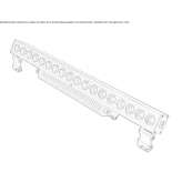 RGB aluminum linear profile for outdoor applications Krzywcza