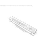 Floor aluminum linear external profile Krzywcza