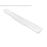 Floor aluminum linear external profile Krzywcza