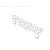 Floor aluminum linear external profile Krzywcza