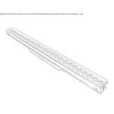 Floor aluminum linear external profile Krzywcza