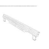 Floor aluminum linear external profile Krzywcza