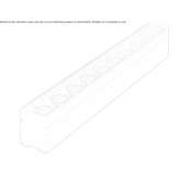 Metal floor External linear profile Borghi