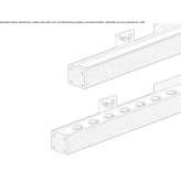 Aluminiowy profil liniowy zewnętrzny do montażu sufitowego do modułów LED Didsbury