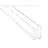 Outdoor metal linear profile Gartow