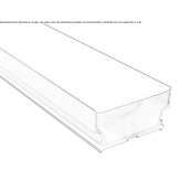 Metalowy profil liniowy Outdoor Gartow