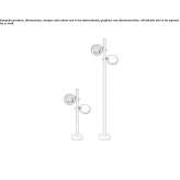 LED lighting pole made of die-cast aluminum Vilaka