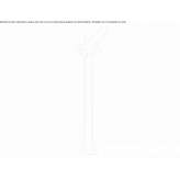 Aluminum LED lighting pole Kaarina