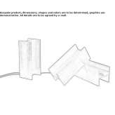 Steel LED floor lamp Serqueux