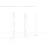 LED lighting pole made of stainless steel Pine