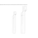 Aluminiowy słupek oświetleniowy LED Riegsee