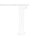 Aluminum LED lighting pole Ebensee