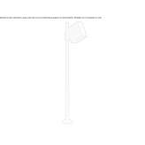 LED lighting pole made of die-cast aluminum Menden