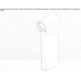 Aluminum LED lighting pole Antigny