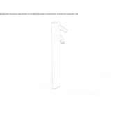 Metal LED lighting pole Mawson