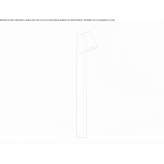 Aluminum LED lighting pole Kaarina