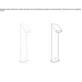 Aluminum LED lighting pole Baldwyn