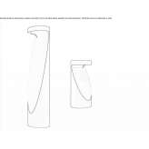 LED lighting pole made of polyurethane Rukaj