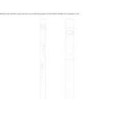 Corten™ LED lighting pole Sunne