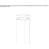 LED lighting pole made of extruded aluminum Lupsanu