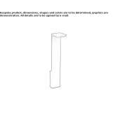Metal LED lighting pole Izon