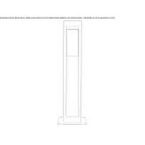 Słupek oświetleniowy LED BETALY® Bradulet