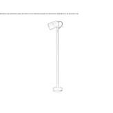 LED lighting pole made of anodized aluminum Taviano