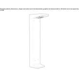 Aluminum LED lighting pole Couhe