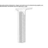 Pole post with built-in lighting Sorgues