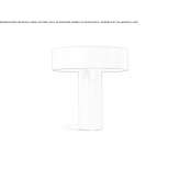 Powder-coated aluminum LED lighting pole Pierres