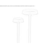 Aluminiowy słupek oświetleniowy LED Hannut