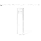 LED lighting pole made of extruded aluminum Marcamps