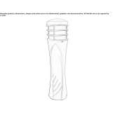 Aluminum LED lighting pole Vojka