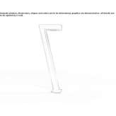 Metal LED lighting pole Slavske