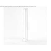 Powder-coated LED aluminum floor lamp Negri