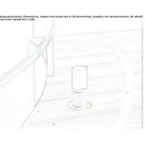 Stainless steel lighting pole for public places Sasd