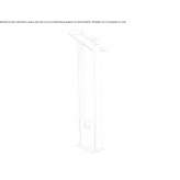 Solar-powered aluminum lighting pole with motion sensor Chlapowo