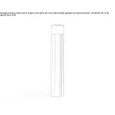 Stainless steel lighting pole Cazasu