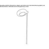 LED light pole Viesly