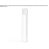Stainless steel lighting pole Clerac