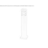 Aluminum lighting pole Orshanka