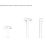 LED light pole Derwen