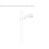 Aluminiowa latarnia ogrodowa LED z odlewu ciśnieniowego Cubel