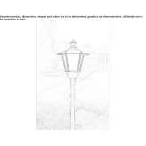 Brass lantern garden lantern Malesici