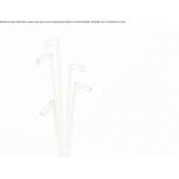 LED garden lantern made of stainless steel Kirya