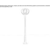 Murano glass garden lantern Seilh